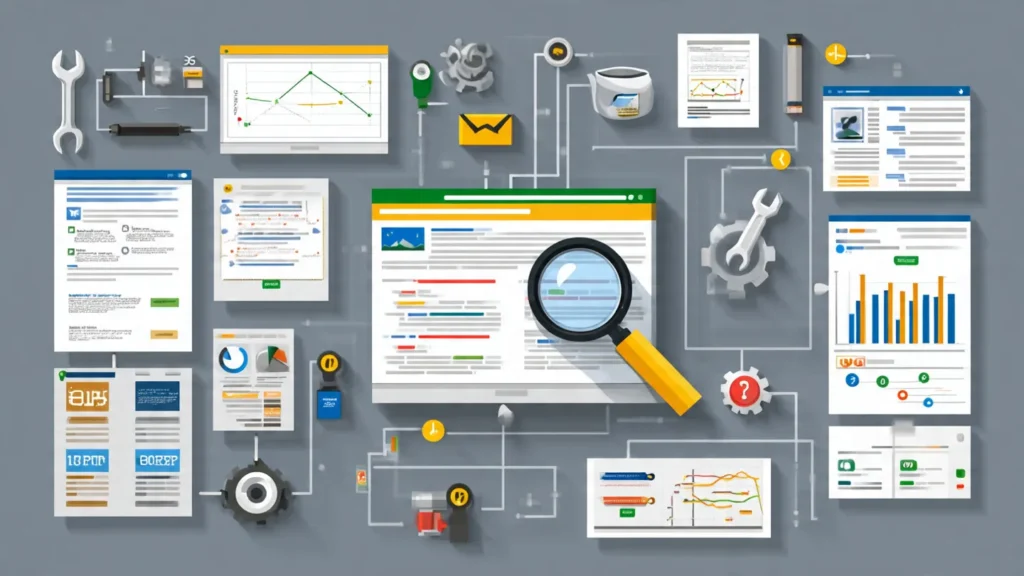 top seo optimization tools for website analysis dashboard