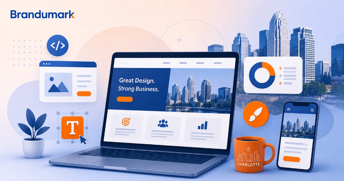 How important is website design for Charlotte small businesses in 2026